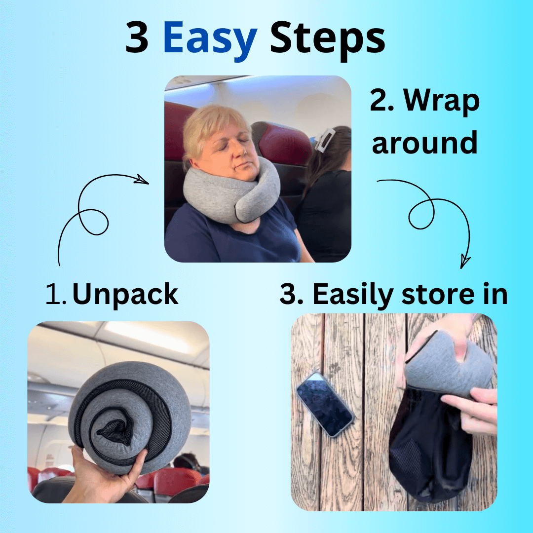 Drowsi™ TravelPal Pillow